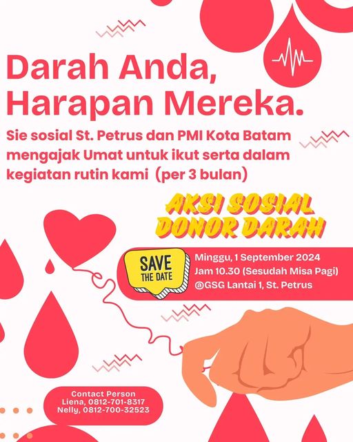 Aksi Sosial Donor Darah