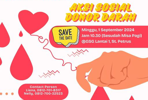 Aksi Sosial Donor Darah
